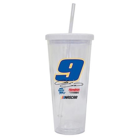 R & R IMPORTS R & R Imports TB2-N-CHE20 24 oz Chase Elliott No.20 Straw Tumbler TB2-N-CHE20